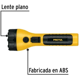 Linternas LED 120lm Recargables AltaIntensidad 80m 9H Pretul 26101 Pretul-Linternas LED 120lm Recargables AltaIntensidad 80m 9H 
