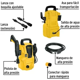 Hidrolavadoras electrica 1350PSI 1200W 220V Pretul 28155 Truper-Hidrolavadoras electrica 1350PSI 1200W 220V Pretul 28155 Motor d