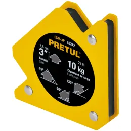 Escuadras Magnética 3" para soldar 10kg Pretul 28242 Pretul-Escuadras Magnética 3" para soldar 10kg Pretul 28242 Ideal para mant