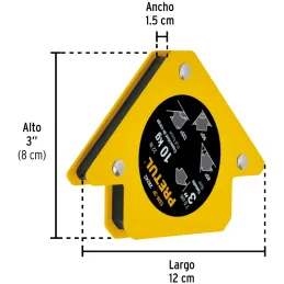 Escuadras Magnética 3" para soldar 10kg Pretul 28242 Pretul-Escuadras Magnética 3" para soldar 10kg Pretul 28242 Ideal para mant