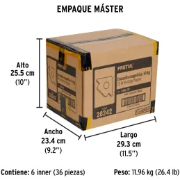 Escuadras Magnética 3" para soldar 10kg Pretul 28242 Pretul-Escuadras Magnética 3" para soldar 10kg Pretul 28242 Ideal para mant