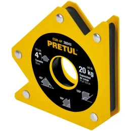 Escuadras Magnética 4" para soldar 20kg Pretul 28243 Pretul-Escuadras Magnética 4" para soldar 20kg Pretul 28243 Ideal para mant