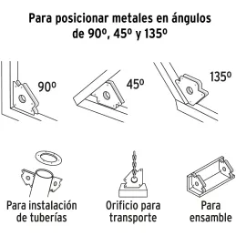 Escuadras Magnética 4" para soldar 20kg Pretul 28243 Pretul-Escuadras Magnética 4" para soldar 20kg Pretul 28243 Ideal para mant