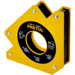 Escuadras Magnética 5" para soldar 25kg Pretul 28244 Pretul-Escuadras Magnética 5" para soldar 25kg Pretul 28244 Ideal para mant