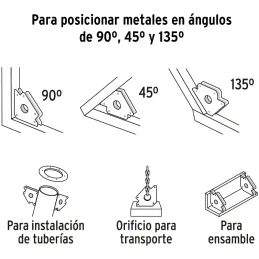 Escuadras Magnética 5" para soldar 25kg Pretul 28244 Pretul-Escuadras Magnética 5" para soldar 25kg Pretul 28244 Ideal para mant