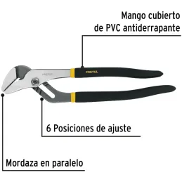 Alicates Pico Loro 12" Acarbono MangoPVC Pretul 28163 Pretul-Alicates Pico Loro 12" Acarbono MangoPVC Pretul 28163 Fabricada en 
