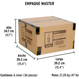 Alicates Pico Loro 12" Acarbono MangoPVC Pretul 28163 Pretul-Alicates Pico Loro 12" Acarbono MangoPVC Pretul 28163 Fabricada en 