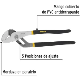 Alicates Pico Loro 10" Acarbono MangoPVC Pretul 28162 Pretul-Alicates Pico Loro 10" Acarbono MangoPVC Pretul 28162 Fabricada en 