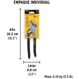 Alicates Pico Loro 8" Acarbono MangoPVC Pretul 28161 Pretul-Alicates Pico Loro 8" Acarbono MangoPVC Pretul 28161 Fabricada en ac