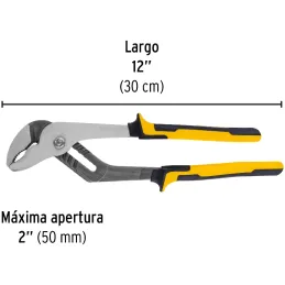Alicates Pico Loro 12" ComfortGrip Acarbono MangoPVC Pretul 27159 Pretul-Alicates Pico Loro 12" ComfortGrip Acarbono MangoPVC Pr