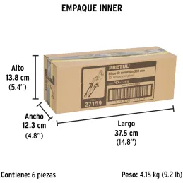 Alicates Pico Loro 12" ComfortGrip Acarbono MangoPVC Pretul 27159 Pretul-Alicates Pico Loro 12" ComfortGrip Acarbono MangoPVC Pr