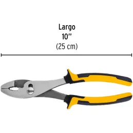 Alicates de mecanico 10" ComfortGrip Acarbono MangoPVC Pretul 27161 Pretul-Alicates de mecanico 10" ComfortGrip Acarbono MangoPV