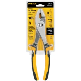 Alicates de mecanico 10" ComfortGrip Acarbono MangoPVC Pretul 27161 Pretul-Alicates de mecanico 10" ComfortGrip Acarbono MangoPV
