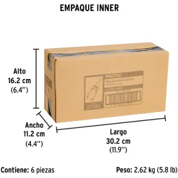 Alicates de mecanico 10" ComfortGrip Acarbono MangoPVC Pretul 27161 Pretul-Alicates de mecanico 10" ComfortGrip Acarbono MangoPV