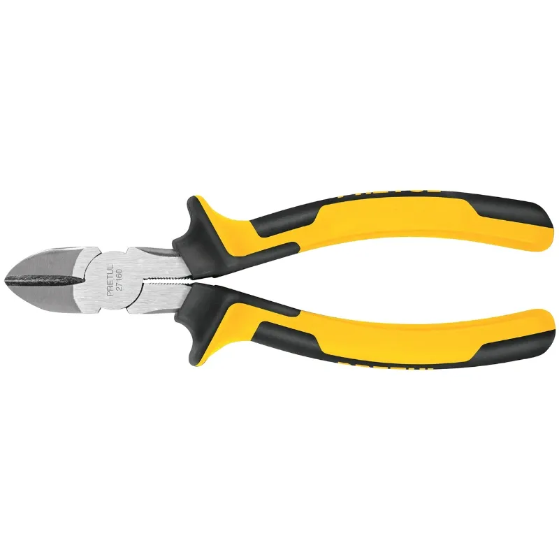 Alicates de corte diagonal 8" ComfortGrip Acarbono MangoPVC Pretul 27160 Pretul-Alicates de corte diagonal 8" ComfortGrip Acarbo