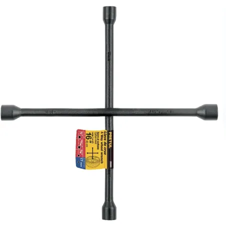 Llaves de Rueda 16" en Cruz 17mm 3/4 13/16 7/8 Galvanizadas Pretul 28889 Pretul-Llaves de Rueda 16" en Cruz 17mm 3/4 13/16 7/8 G