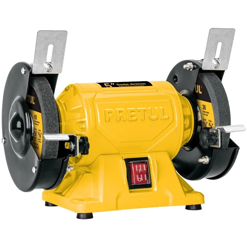 Amoladora de Banco 1/6HP Inc. PiedraG36 G60 Pretul 26134 Pretul-Amoladora de Banco 1/6HP Inc. PiedraG36 G60 Pretul 26134 Motor d