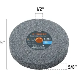 Amoladora de Banco 1/6HP Inc. PiedraG36 G60 Pretul 26134 Pretul-Amoladora de Banco 1/6HP Inc. PiedraG36 G60 Pretul 26134 Motor d