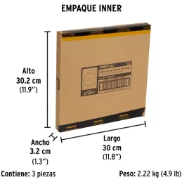 Discos sierras 10" 40Dientes C1", para madera, Pretul 27057 Pretul-Discos sierras 10" 40Dientes C1", para madera, Pretul 27057 D