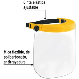 Protector facial 20cm x30cm Policarbonato Antirayadura, Pretul 26007 Pretul-Protector facial 20cm x30cm Policarbonato Antirayadu