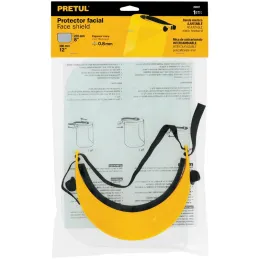 Protector facial 20cm x30cm Policarbonato Antirayadura, Pretul 26007 Pretul-Protector facial 20cm x30cm Policarbonato Antirayadu