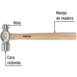 Martillos 32oz Cabeza Bola C41mm MMadera37cm Pretul 22660 Pretul-Martillos 32oz Cabeza Bola C41mm MMadera37cm Pretul 22660 Cabez