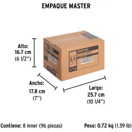 Carbones de Repuesto para RotoMartillo 26119 ROTO-1/2P6-2, Pretul 27118 Pretul-Carbones de Repuesto para RotoMartillo 26119 ROTO
