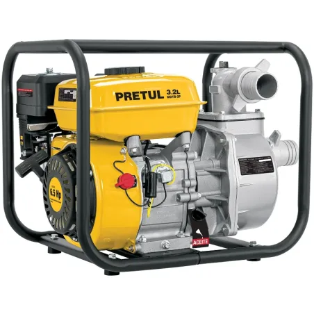 Motobombas 2" 4T 6.5HP 500L Motor Gasolina 212cc 4T 25m Pretul 28029 Pretul-Motobombas 2" 4T 6.5HP 500L Motor Gasolina 212cc 4T 