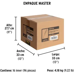 Desarmador Estrella 1/8" x8" MangoPVC Pretul 28078 Pretul-Desarmador Estrella 1/8" x8" MangoPVC Pretul 28078 Barra de acero al c