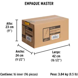 Desarmador Estrella 1/8" x6" MangoPVC Pretul 28077 Pretul-Desarmador Estrella 1/8" x6" MangoPVC Pretul 28077 Barra de acero al c