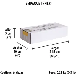 Desarmador Estrella 1/8" x6" MangoPVC Pretul 28077 Pretul-Desarmador Estrella 1/8" x6" MangoPVC Pretul 28077 Barra de acero al c
