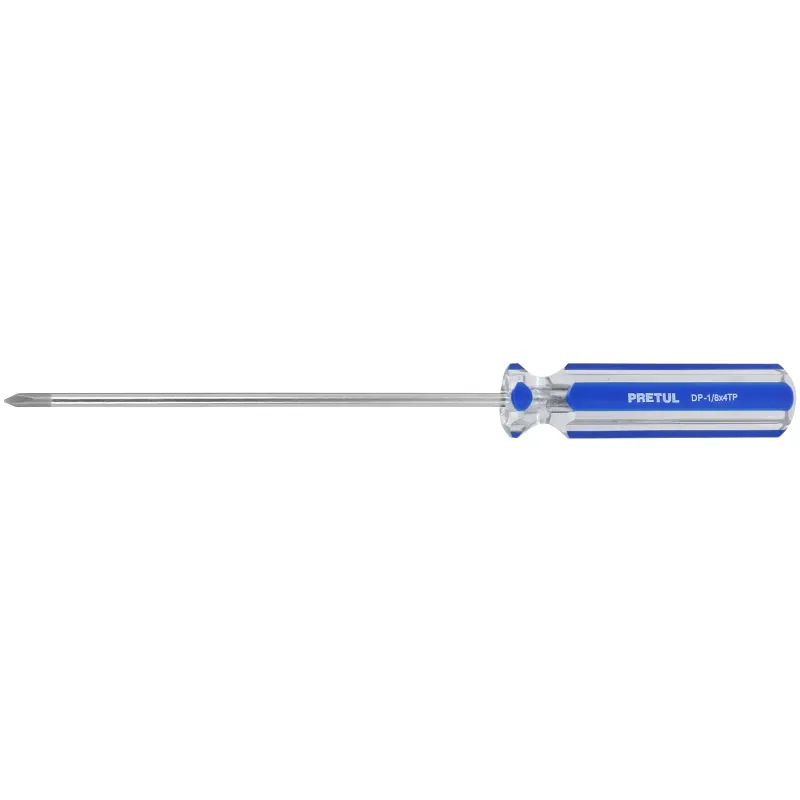 Desarmador Estrella 1/8" x4" MangoPVC Pretul 28076 Pretul-Desarmador Estrella 1/8" x4" MangoPVC Pretul 28076 Barra de acero al c