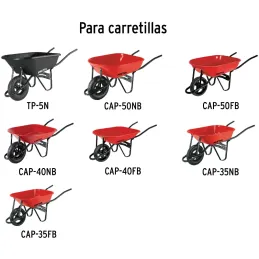 Soportes para Carretilla, Pretul 20633 Truper-Soportes para Carretilla, Pretul 20633 Acabado en pintura en polvo poliéster color