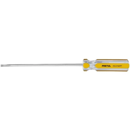 Desarmador Cabinet 3/16 x6" MangoPVC Pretul 21468 Pretul-Desarmador Cabinet 3/16 x6" MangoPVC Pretul 21468 Barra de acero al car