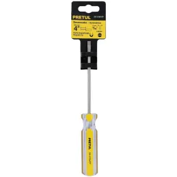 Desarmador Cabinet 3/16 x4" MangoPVC Pretul 21467 Pretul-Desarmador Cabinet 3/16 x4" MangoPVC Pretul 21467 Barra de acero al car