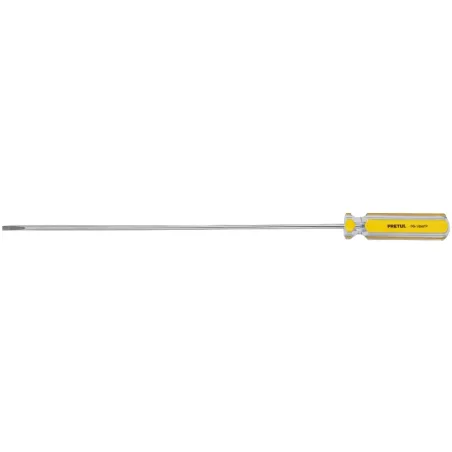 Desarmador Cabinet 1/8 x8" MangoPVC Pretul 21466 Pretul-Desarmador Cabinet 1/8 x8" MangoPVC Pretul 21466 Barra de acero al carbo