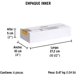 Desarmador Estrella 3/16 x 6" N1 MangoPVC Pretul 21472 Pretul-Desarmador Estrella 3/16 x 6" N1 MangoPVC Pretul 21472 Barra de ac