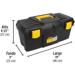 Caja para Herramientas 16", 48x23x22cm 1.2kg, Pretul 20533 Truper-Caja para Herramientas 16", 48x23x22cm 1.2kg, Pretul 20533 Fab