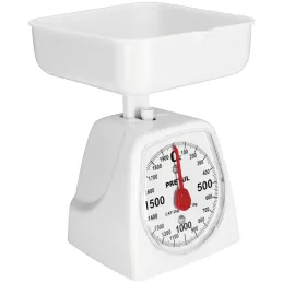 Balanzas Mecanica para Cocina 4kg Plastico Ajuste Manual, Pretul 29973 Pretul-Balanzas Mecanica para Cocina 4kg Plastico Ajuste 