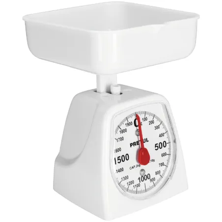 Balanzas Mecanica para Cocina 4kg Plastico Ajuste Manual, Pretul 29973 Pretul-Balanzas Mecanica para Cocina 4kg Plastico Ajuste 