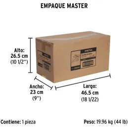 Tornillo de Banco Industrial Ancho de Mordaza 8", Apertura Max 6" Peso 20.9kg, TB-8P 26044 Pretul Pretul-Tornillo de Banco Indus