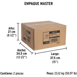 Tornillo de Banco Industrial Ancho de Mordaza 6", Apertura Max 5 1/2" Peso 11.6kg, TB-6P 26043 Pretul Pretul-Tornillo de Banco I