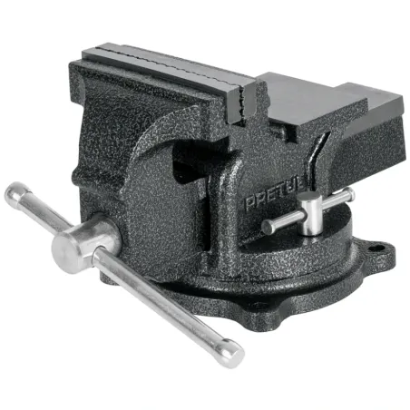 Tornillo de Banco Industrial Ancho de Mordaza 4", Apertura Max 4" Peso 4.6kg, TB-4P 26039 Pretul Pretul-Tornillo de Banco Indust