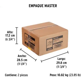 Tornillo de Banco Industrial Ancho de Mordaza 4", Apertura Max 4" Peso 4.6kg, TB-4P 26039 Pretul Pretul-Tornillo de Banco Indust