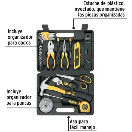 Juegos de Herramientas 42 Piezas E1/4 MP Pretul 22101 Pretul-Juegos de Herramientas 42 Piezas E1/4 MP Pretul 22101 Estuche plást