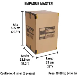 Juegos de Herramientas 42 Piezas E1/4 MP Pretul 22101 Pretul-Juegos de Herramientas 42 Piezas E1/4 MP Pretul 22101 Estuche plást