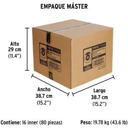 Discos Flap Discs Laminado 7" G40 Lija de Zirconia, DLP-2730 22353 Pretul Pretul-Discos Flap Discs Laminado 7" G40 Lija de Zirco