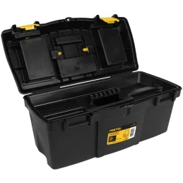 Caja para Herramientas Plastica Largo 19", Ancho 8 5/8", Alto 8 1/2", Peso 1.3kg, CHP-19CP 20604 Pretul Pretul-Caja para Herrami