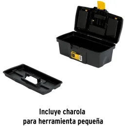 Caja para Herramientas Plastica Largo 13", Ancho 6 5/8", Alto 5", Peso 0.4kg, CHP-13CP 20602 Pretul Pretul-Caja para Herramienta