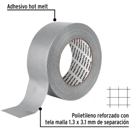 Cintas Ducte Tape 48mm x50m Resistente a Temperaturas Pretul 20530 Pretul-Cintas Ducte Tape 48mm x50m Resistente a Temperaturas 